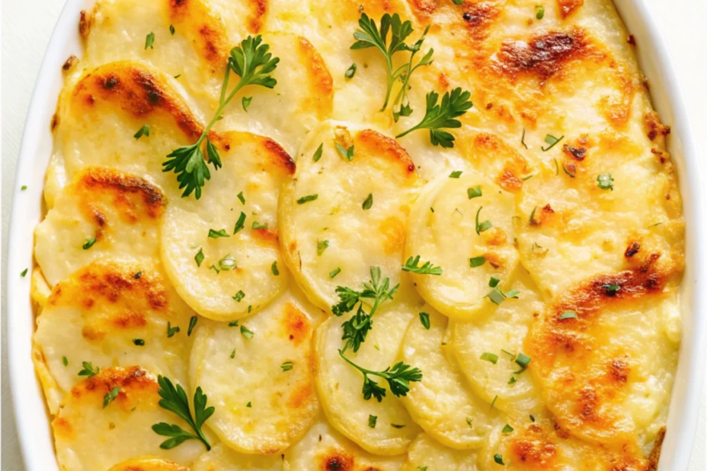 Creamy Cheesy Scalloped Potatoes Recipe